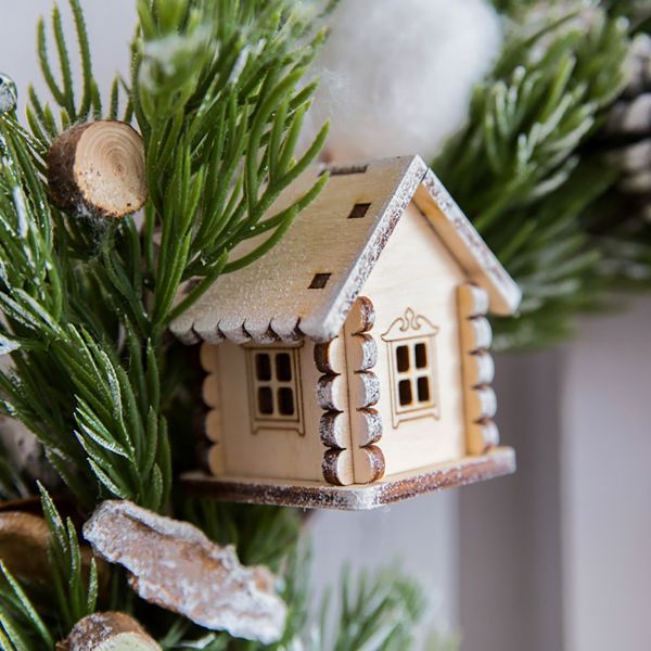 Заготовка из фанеры Избушка 1, 5х4.3х4.3 см, ВД-317 Mr.Carving