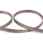 Лента репсовая нарезка 06.0 мм / 10 шт по 5.4 метра, 124 серый, Gamma GR-06