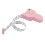 Лента-рулетка с фиксатором длины 2х150см, розовый, MTW131