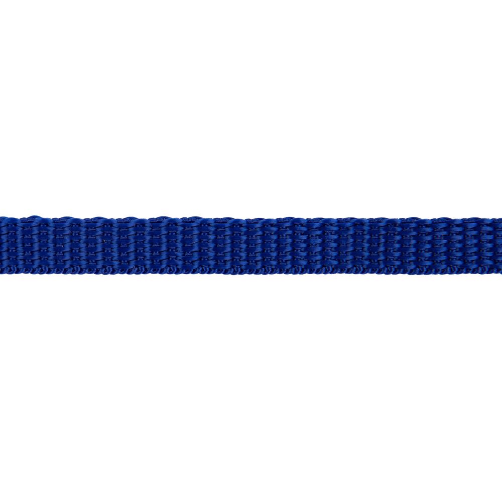 Стропа (ременная лента) 10 мм / 25 метров, толщ. 1.1 мм, [5.6 г/пог.м], 100% п/п, синий, Gamma 3741