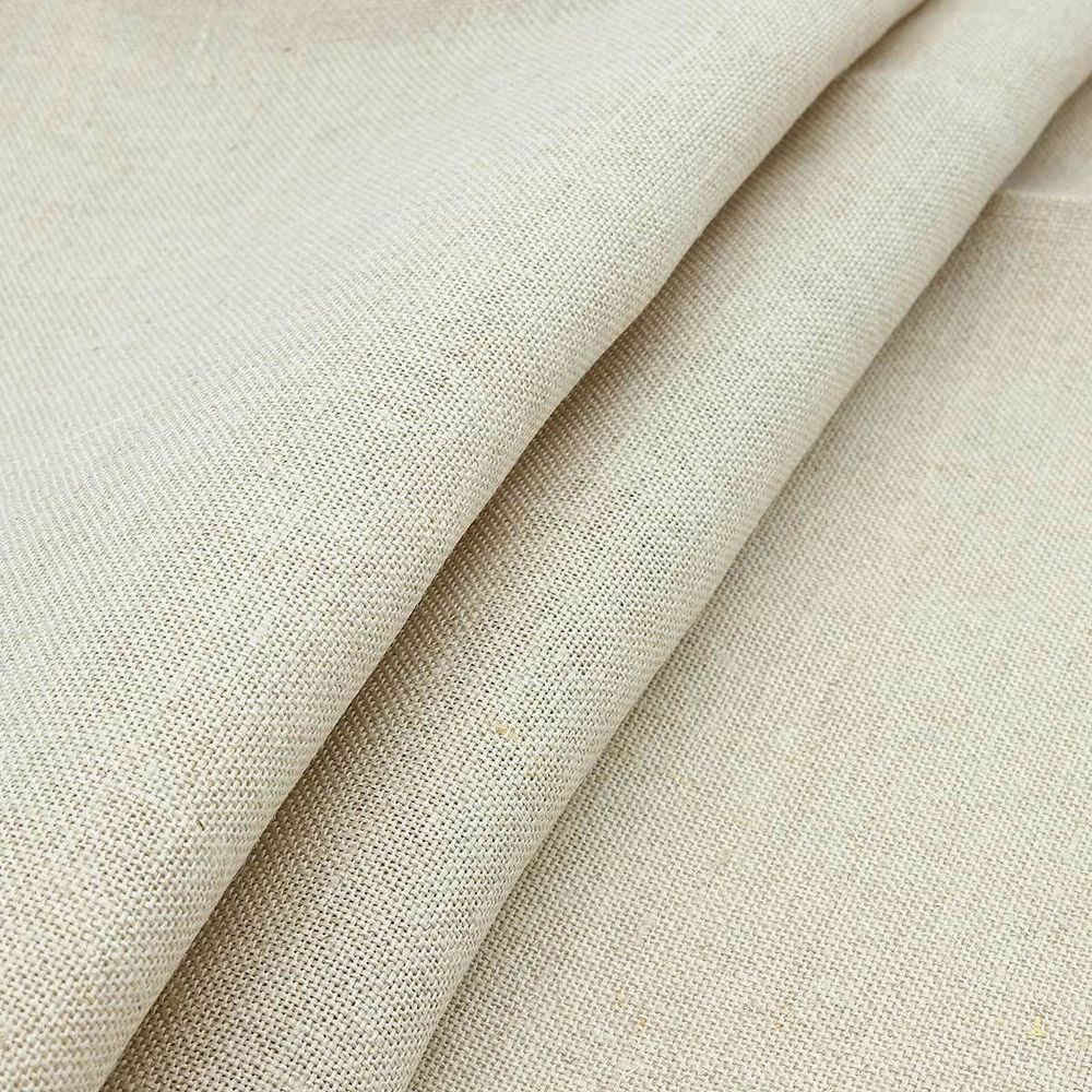 Канва Zweigart Belfast 32 ct, 50х70 см, натуральный лен светлый