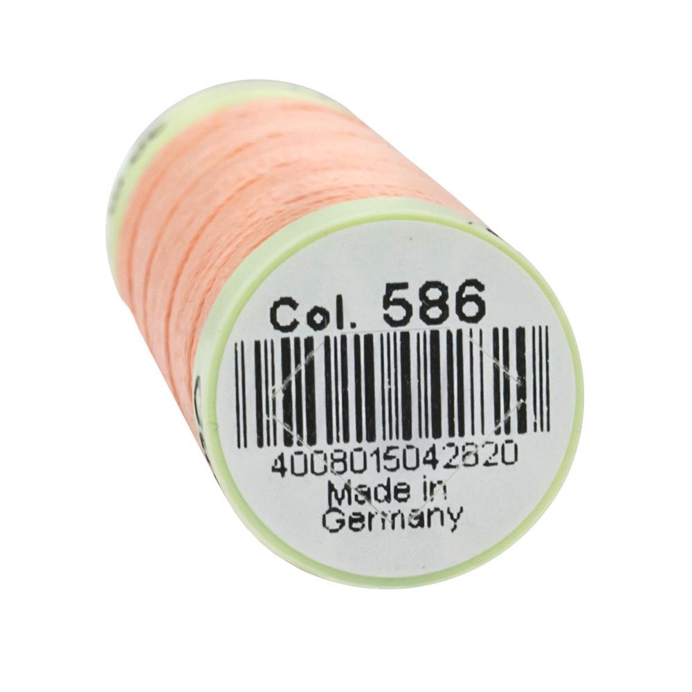 Нитки отделочные Gutermann Top Stitch, 30м, 586 спелый персик, 5 катушек