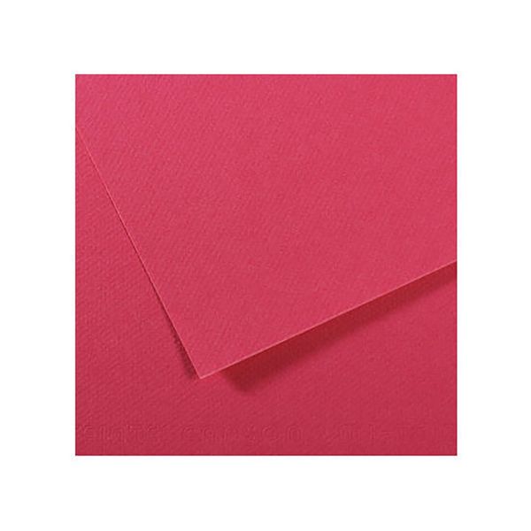 Бумага для пастели 160 г/м², 75х110 см, 25 листов, №114 малиновый, Canson Mi-Teintes C200321537