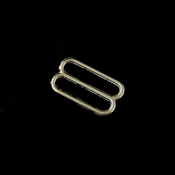 Рамки-регуляторы для бюстгальтера металл 15.0 мм, 50 шт, золото, 01-3146/15