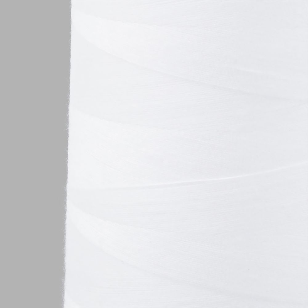 Нитки швейные Euron mH 40/2, 5000 ярд, 1538 молочно-белый, 1 катушка