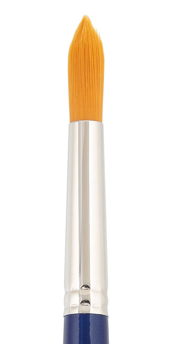 Кисть синтетика №14 круглая, 5 шт, короткая ручка, Vista-Artista 50211-14