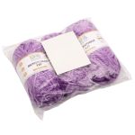 Пряжа Вязь Велюровая 120 / уп.3 мот. по 100 г, 120 м, 17 сиреневый