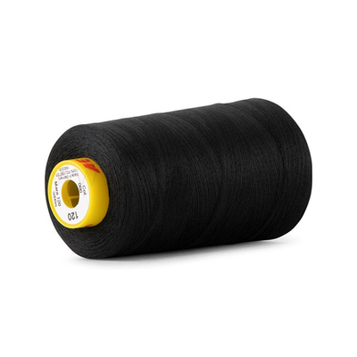 Нитка универсальная Gutermann Mara 120/2, 5000 м, 700185, _000 черный, 1 катушка