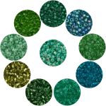 Набор бисера 11/0 ассорти №18 в тубе, 10 цветов, Astra&Craft