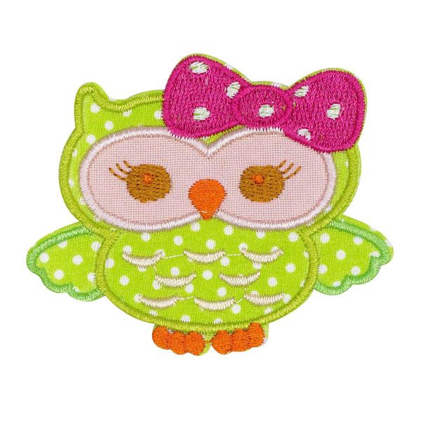 Термоаппликация Совушка, 6*7см BA1053
