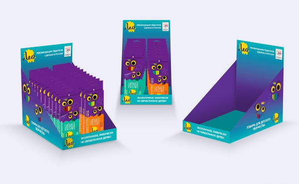 Шоубокс для карандашей Играй 208х184х270 мм, Лео ЛТО-06