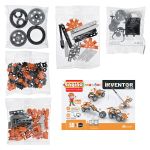 Конструктор пластиковый 50 моделей, с мотором 159 элемент, Поделкин PKE-07