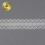 Кружево отделочное в стиле "трикотаж" 30 мм, 1659-1 цв.02 молочный, 27.4 м