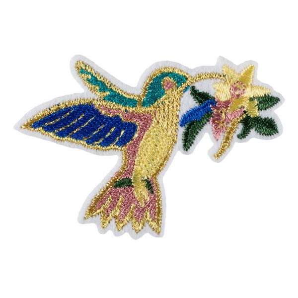 Термоаппликация №06/5, 5 шт, №5436 колибри 4.8х5.5 см, Gamma