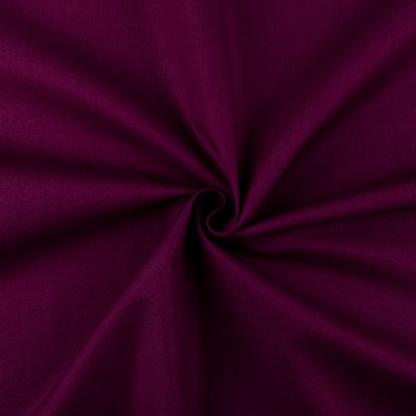 Ткань для пэчворка Peppy Краски жизни Люкс, рулон 112 см / 5 метров, 19-2428 т.пурпурный, Peppy