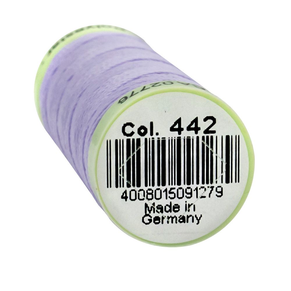 Нитки отделочные Gutermann Top Stitch, 30м, 442 бело-лавандовый, 5 катушек