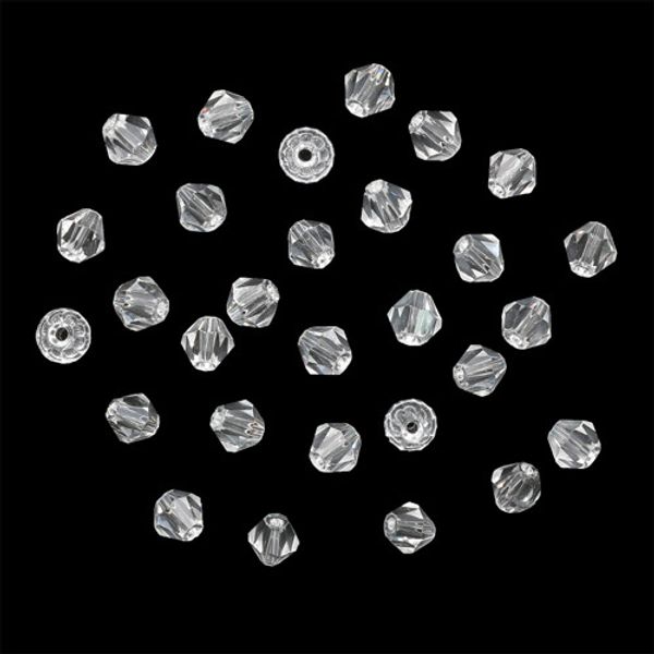 Бусины стекло 6х6 мм, 30 шт, Astra&Craft, 802