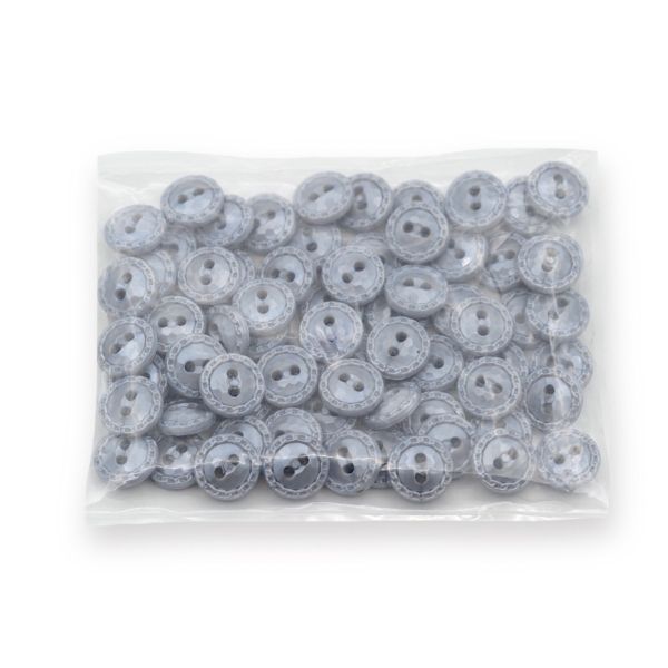 Пуговицы 2 прокола, 11,5 мм (P30) AC-1484, 72 шт