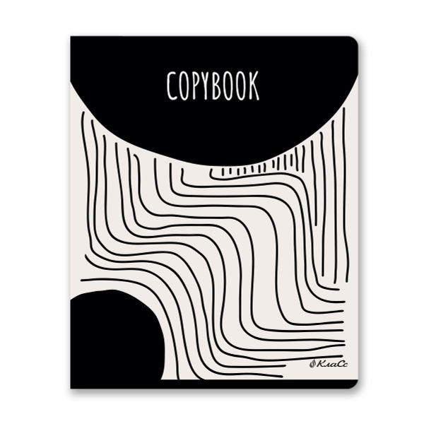 Тетрадь ученическая общая, выборочный лак, A5+ 96 л. на скобе 60 г/м², белизна 100%, 5 шт, клетка в термоусадочной пленке, 000778 Всё сложное просто, Светоч 96ТЕТк-003