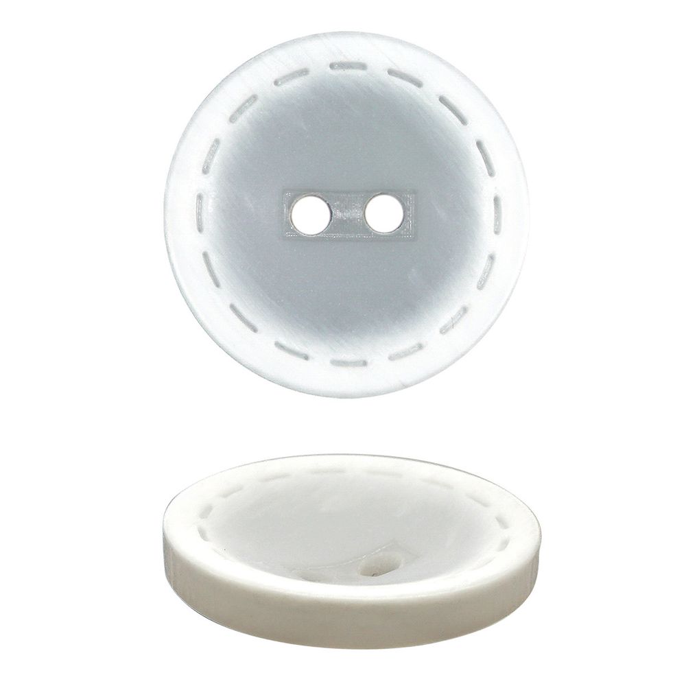 Пуговицы 2 прокола 36L (wht-011 (белый)), 72 шт /TOS/