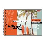 Альбом для рисования, 100 г/м², A4 29х20.5 см, на гребне 40 л., 6 шт, 40АЛГР4_000237 Будь лучшим, Светоч