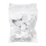 Часть кнопки Альфа (S-образная) ⌀22 мм (A-часть), 5/22 чер.никель мет. сфера с цветком, 20 шт