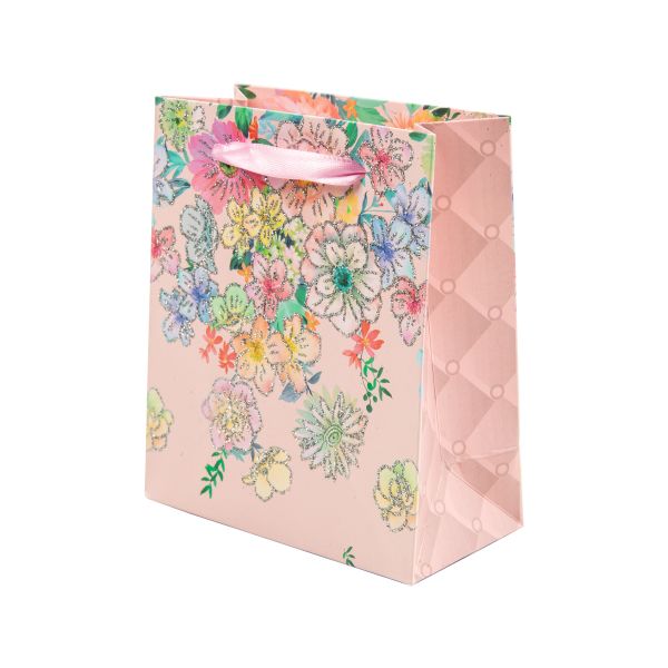 Пакет подарочный 210 г/м², 12х14х6 см, 12 шт, 01, Stilerra BBYXS