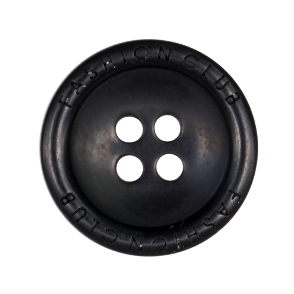 Пуговицы 4 прокола 28L (blk-200 (черный)) CN, 72 шт