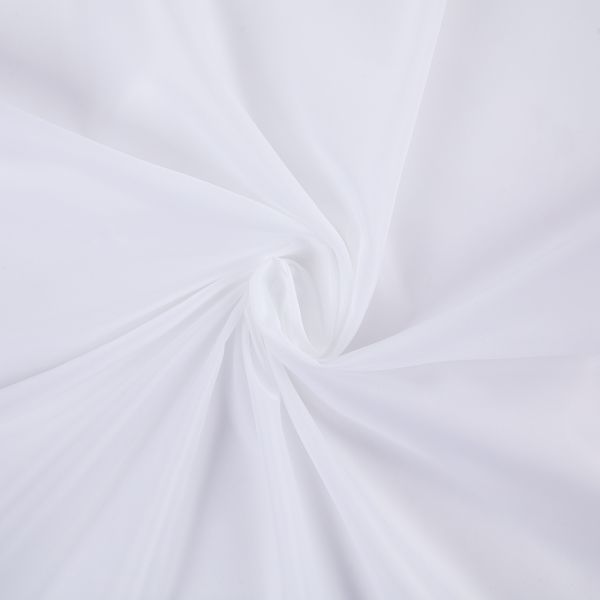 Ткань подкладочная Taffeta 180Т 57±2 г/м², 500х152±1 см, _белый, Gamma 180Т