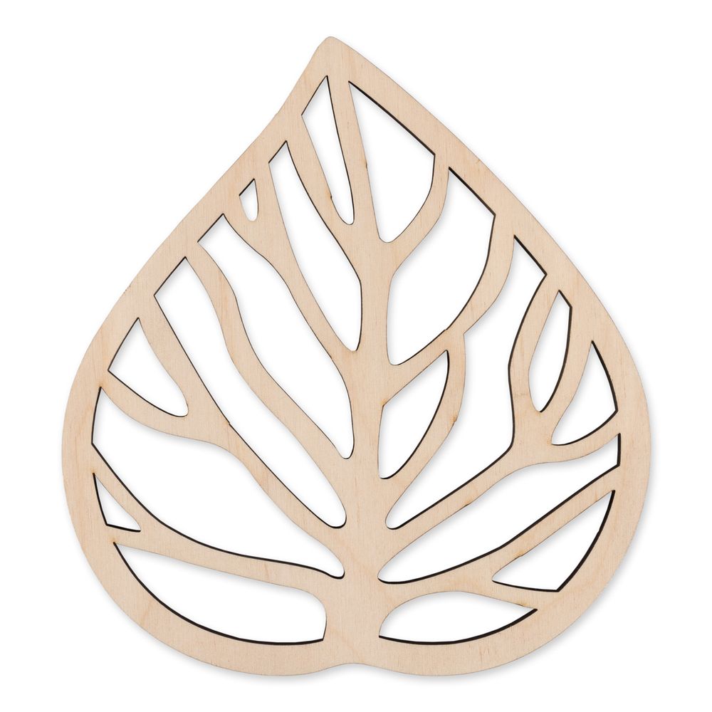 Заготовка из фанеры для эпоксидной смолы, 18.5х17х0.9 см, 0.6 см, Лист(16,5х18см), ВД-1153 Mr.Carving