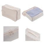 Органайзер дорожный для чемодана 8 предметов (бежевый)