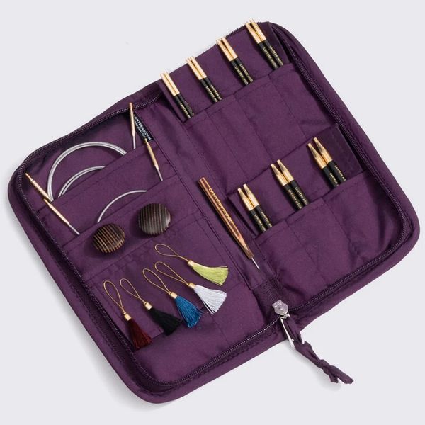 Набор съемных укороченных спиц Knit Pro Lantern Moon Bliss (Блаженство) 7 видов спиц в наборе, 350313