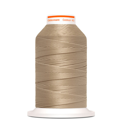 Нить для плотных и уличных тканей Gutermann Outdoor 40, 400 м, 798300, 3010 т.-бежевый, 1 катушка