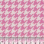 Ткань для пэчворка Peppy Бабушкин сундучок, рулон 112 см / 5 метров, БС-25 гусиная лапка я.розовый, Peppy