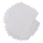 Бумага цветная глиттерная 250 г/м², А4, 21х29.7 см, 10 шт, 01-серебро (silver), Vista-Artista GLIT-A4