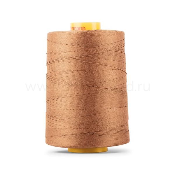 Нить отделочная Gutermann Mara 30/2, 3000 м, 702358, 887 бежево-горчичный, 1 катушка