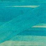 Лента (тесьма) шелковая 13.0 мм / 9.1±0.5 метров, M128 бл.зеленый/бирюзовый, Gamma SRM-13