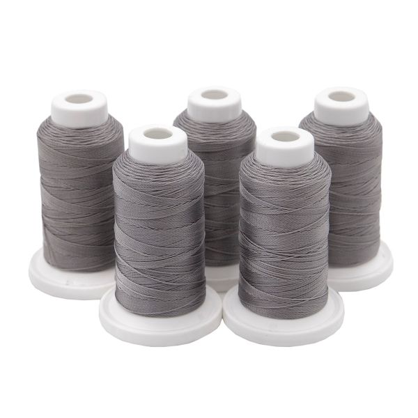 Нитки филаментные 420D/3, 137 м, Астра, 6144 св.серый