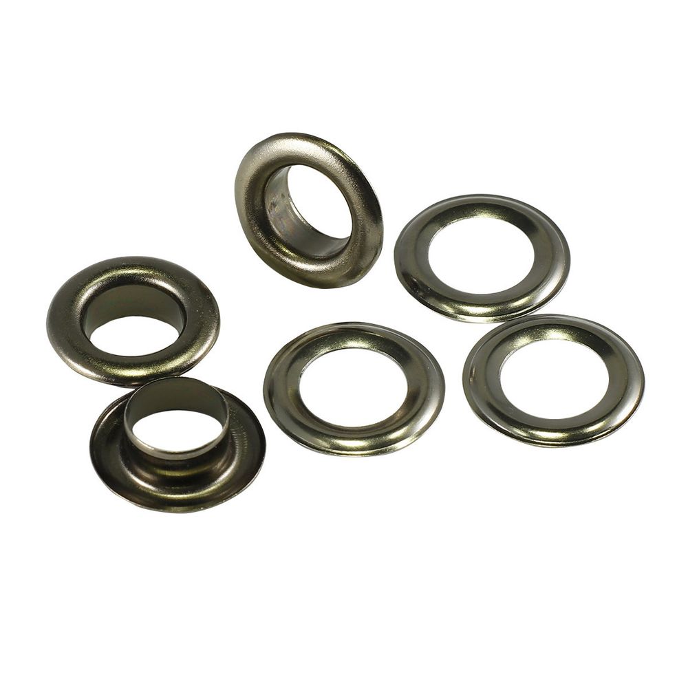 Люверсы металл ⌀_8.0 мм (внутр.), чер.никель, 100 шт, S090809, BIG