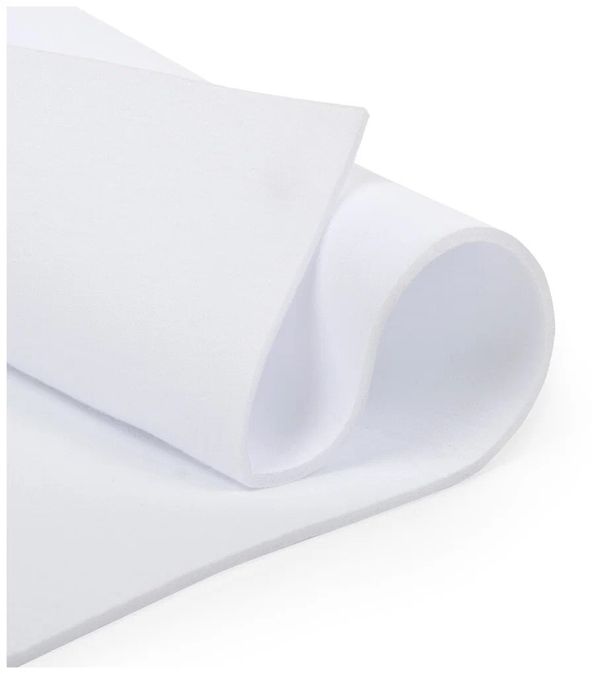 Поролон бельевой (ламинированный), 3 мм, 30х50 см, п/э, 1 шт, белый, Blitz В-33