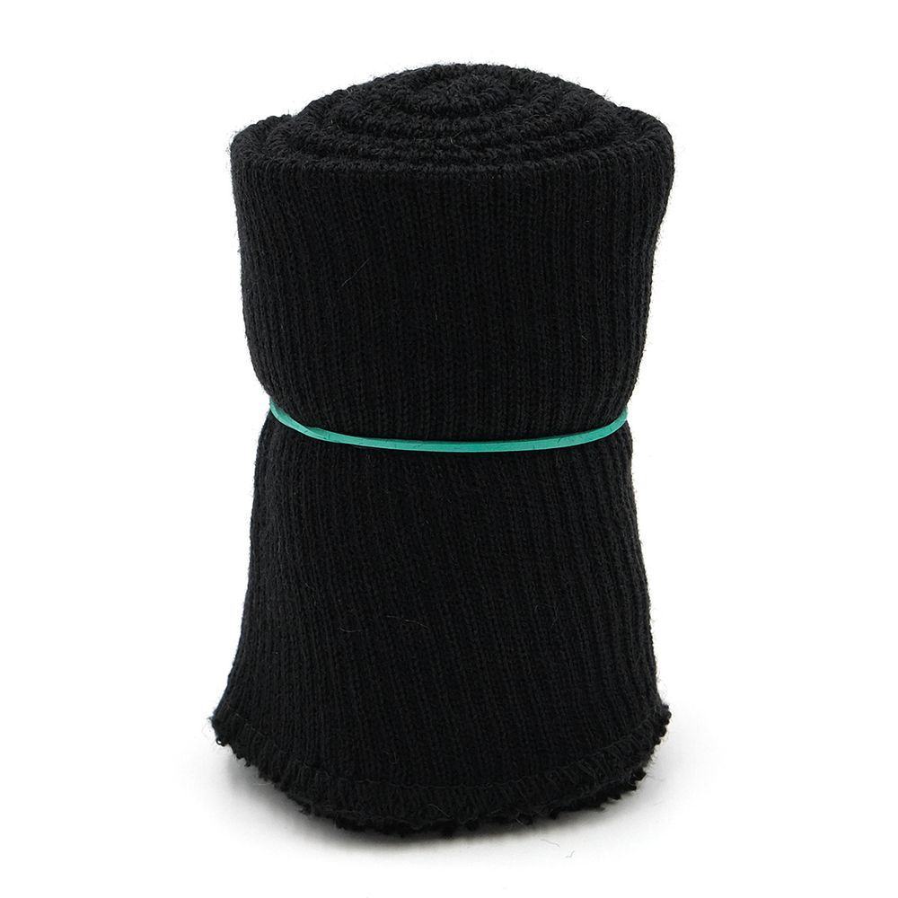 Подвяз (довяз) трикотажный 10.0х40.5 см, 1 шт, тонкий, 004 черный