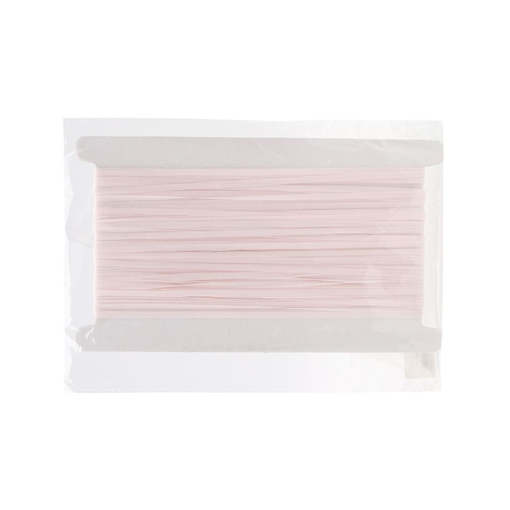 Резинка бельевая (отделочная) 4.0 мм / 40 метров, св.розовый, 3027