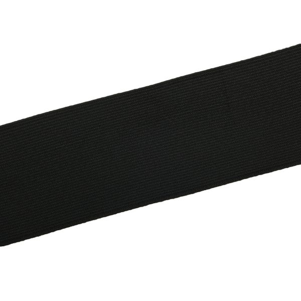 Резинка тканая 60.0 мм / 20 метров, черный
