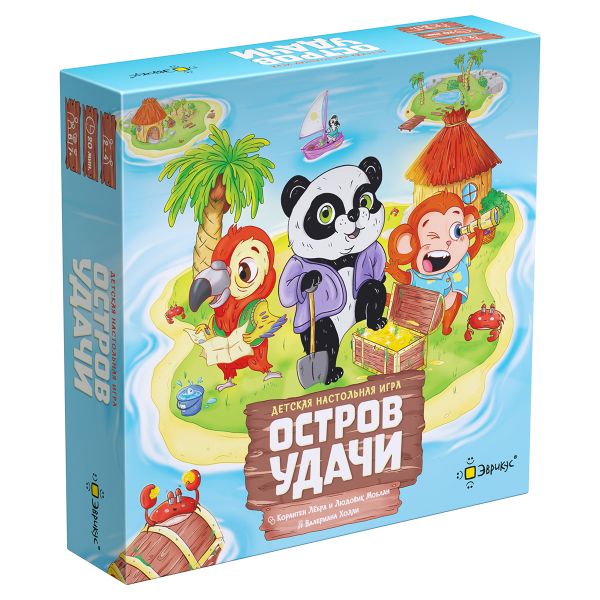 Игра настольная Остров удачи, Эврикус PG-17350