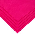 Фетр листовой 1 мм, 20х30 см, 5 шт, 024 малиновый, Blitz FKC10-20/30