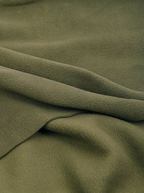 Флис 2-сторонний 290 г/м², 150 см / 2 метра, TBY-0290-S078.2, цв.S078 олива