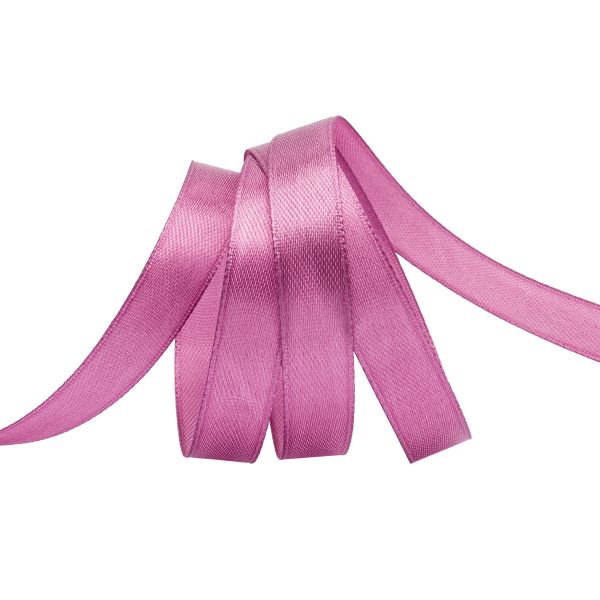 Лента атласная 1-сторонняя 12.0 мм / 22.86±1 метров, 167 сухая роза, Globus