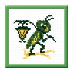 Набор для вышивания нитками РС Студия, Светлячок 8х8 см