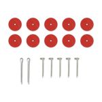 Набор креплений для суставов мишек Тедди фибра ⌀25 мм, 5 шт, NCF-25, HobbyBe NCF-25