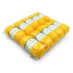 Пряжа Камтекс Праздничная с люрексом / уп.10 мот. по 50 г, 160 м, 104 желтый